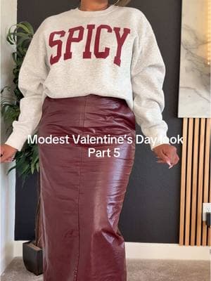 Modest Valentine’s Day look  Skirt @Revolve  Sweatshirt @abercrombie  Shoes @Nordstrom Rack   #part5 #ValentinesDay #ModestFashion #part3 #ValentinesDay #ModestFashion #ModestStyle #ChicAndCovered #ElegantFashion #ClassyLooks #FashionWithValues #ValentineAesthetic #LoveInStyle #ModestOOTD #TimelessElegance #StylishYetModest #ModestInfluencer #ModestOutfits #CoveredInStyle #GalentinesDay #RomanticLooks #EffortlessChic #FeminineFashion #trendyandmodest 