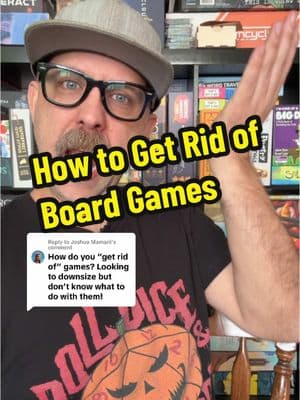 Replying to @Joshua Mamaril it’s so hard to get rid of board games! Especially when you want them to go to a good home. #boardgames #games #GameNight #tabletop #tabletopgames #boardgamer #gamer 