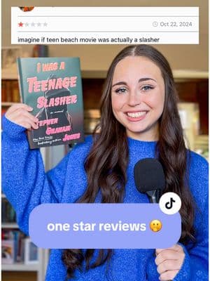 which one convinced you the most? 🫢 part twenty of one star goodreads reviews of books i enjoyed!  📚 books mentioned: - I Was a Teenage Slasher by Stephen Graham Jones - Fever Dream by Samanta Schweblin - The Fifth Season by N. K. Jemisin - Circe by Madeline Miller - Gideon the Ninth by Tamsyn Muir - The Eyes Are the Best Part by Monika Kim - Ghostroots: Stories by ‘Pemi Aguda - Nimona by N. D. Stevenson #onestarreviews #negativebookreview #bookreviews #goodreadsreviews #booktokhumor #nycinfluencer #diversebooktok #nycbooktok #starrysteph 