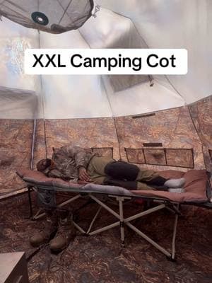 Upgrade your Glamping experience!! #Outdoors #camping #sleepsystem #wintercamping #glamping #campingcot