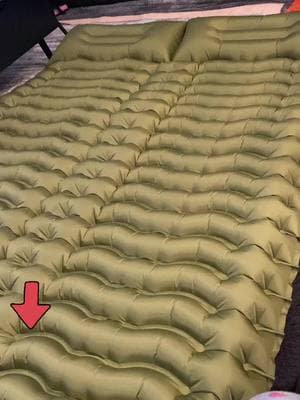 Great for camping or even sleep overs! #portableinflatablemattress #campingmattress #camping #inflatablemattress 