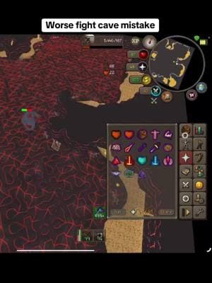 I have seen mistakes at the fight caves when getting to Jad but I have never seen thissss mistake #LIVEhighlights #TikTokLIVE #LIVE #osrs #runescape #oldschoolrunescape #firecape #jad #firstfirecape 