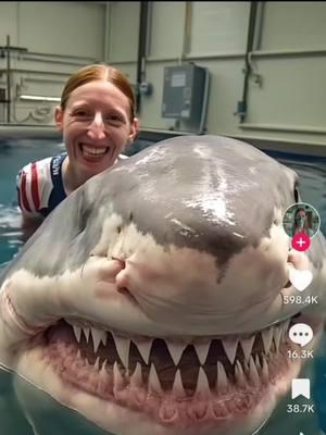 No ma’am! Absolutely not! #shark #chompy #noway #drsusieisbrave #fyp #shearh20 #LifeOnTikTok #mylifeontiktok #jenrae 