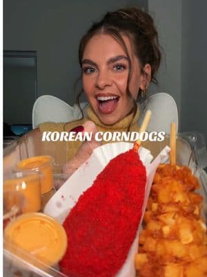 MY FAVORITE KOREAN CORNDOGS + MOCHI DONUTS (next video) 🌭🍩❤️‍🔥 #koreancorndog #eatingsounds #crunchymukbang #foodasmr #hotcheetocorndog #potatodog #cheesepull #satisfyingfood #eating #viralfood #crispyasmr #mochidonuts 