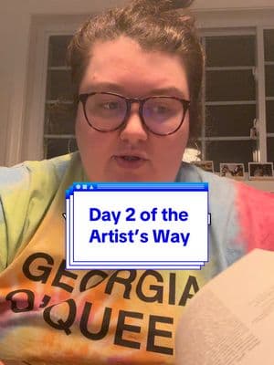 Let’s go Day 2❣️ #theartistsway #artistsway #artists #artistsoftiktok #morningpages #artistdates #georgiaokeeffe #lol #aspiringartist #creative #shadowartist 