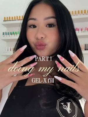 Part 1 of doing my nails 💌 #gelxnailsystem #gelxtutorial #gelx #gelxapplication #gelxnails #gelxfill #gelxinspo #gelxnailtech  #creatorsearchinsights 