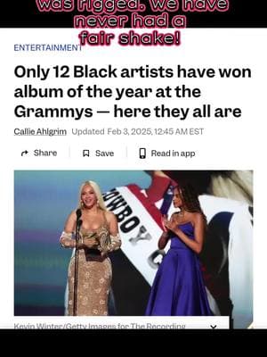 If the grammys are rigged, then Black people have definitely always been on the receiving end of the rig! #MalcolmHampton6569 #creatorsearchinsights #ILoveBlack #Beyonce #Grammy 