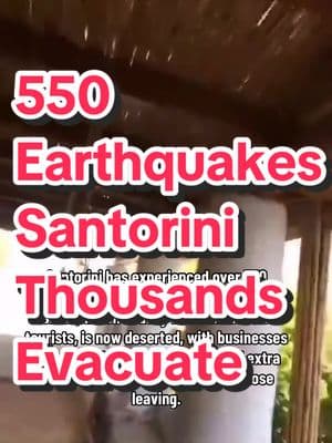 Honeymoon, destination?#Santorini #GreekIsland #Greece #SantoriniEvacuation #SantoriniEarthquakes #Earthquakes #News 