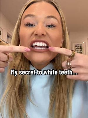 The secret to white teeth 🤍 @purelywhitedeluxe #purelywhitedeluxe #teethcare #whiteteeth #whiteningtoothpaste #whiteningstrips #whiteningpowder #tiktokshopcreatorpicks #ttsstarcreator #tiktokshoploveatfirstfind #seasonalgems #lovelanguage 