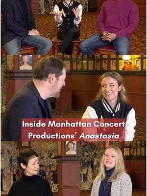 Have you heard?! #Anastasia is coming to Lincoln Center this month. Watch @Christy Altomare, John Bolton, Alex Joseph Greyson, and more discuss the one-night-only concert at the link in our bio! #christyaltomare #anastasia #broadway #musical #fanastasias #singing #concert