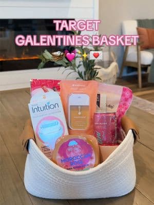 Let’s go to Target to make a Galentines Basket  🧺♥️💌✨ • @SchickIntuition  @target  • #shickintuition #ad #schickintuitionpartner #fyp #cutevalentinesdaygifts #galentinesbasket #targetvalentines #targetfinds #valentinesdaygift #valentinesgiftforher #giftbaskets #valentinesgiftideas #touchlandhandsantitizer #alaninu #tastesalud #treehut 