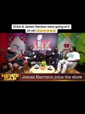 Ocho & James Harrison are hilarious 🤣🤣🤣🤣 #fyp  #ochocinco  #fypシ  #nfl #mma  #mmafighter  #mmatok  #mmahighlight  #jamesharrison #funny  #comedy  #funnycomedy  #funnyclip  #jokes  #fights #steelers  #nflplayers  #fighting  #comedyvid  #comedyvids #podcast  #podcastclips  #trending  #trendingvideo  #viral_video #sports @Shannon Sharpe @Ochocinco @Shay Shay Media 