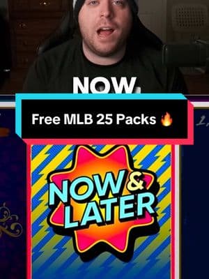 A FREE way to get packs for MLB 25 RIGHT NOW! Who’s hyped for the new game? #mlbtheshow25 #mlbtheshow #mlb25 