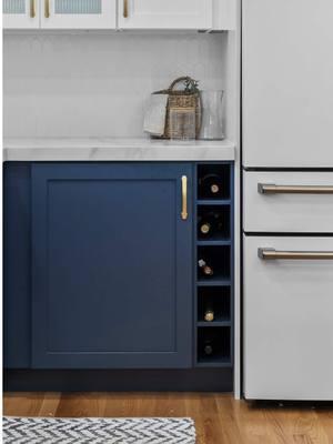 Add to cart!😂 Save this for your kitchen wishlist… these are the best cabinet built-ins for maximizing your storage space! Project: Maynard Magic Check out and tour the entire renovated space on our blog at kadilakhomes.com Comment below if you’d like the info on the blind corner pull-out! #kitchenbuiltins #kitchenshelving #lazysusancabinet #blindcornercabinet #kitchenstorageideas #kitchencabinetdesign 