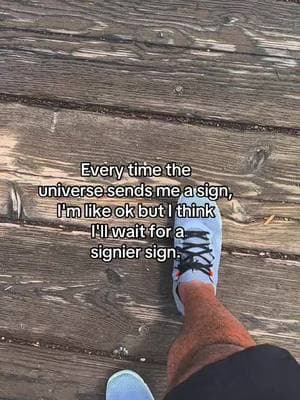 Me: Asks for a sign ✨ Universe: Gives me a clear sign 🚨 Also me: Hmm… I think I need a signier sign. 😅 If you’ve ever ignored the obvious and waited for an even bigger push, you’re not alone. But maybe… just maybe… this is your sign to just go for it. 👀💡 Drop a 🚀 in the comments if you’ve ever been guilty of this! #Tired#TiredOfBeingTiredo#fatlossw#OverworkedAndUnderpaido#BurnoutRecoveryB#BusyButHealthyi#SurvivalModeToThrivalModeh#DitchTheYoYoDieta#SustainableFatLossE#MoreEnergyLessStresst#HealthyNotExtremeL#BusyLifeHealthyChoicesl#LevelUpYourLifes#MindsetShiftMattersl#SmallStepsBigResultsi#ConfidenceStartsWithing#ChangeYourHabitsChangeYourLifen#StrengthOverSkinnyr#ProgressOverPerfectione#FitnessForRealLifen#StrongNotStarvingM#MoveMoreFeelBetterformation 