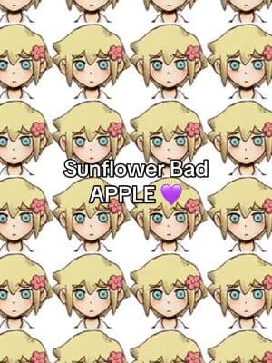 Sunflower Bad Apple!!! #omori #sunflower #basil #sunny #omorisunflower #fyp #xyzbca #omorireference #omorifandom #omocat #indiegame #rpggame #marixstairs #omorigame #goviral #badapple #badappletouhou #trend #capcut 