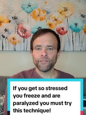 if you get super stressed and freeze and become paralyzed try this technique  #hypnotherapy #hypnosis #wellnesstok #selfimprovement #selfdevelopment #nlp #betteryourself #innerwork #soulwork #healingtok 