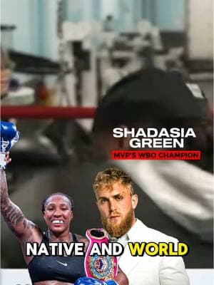 Did y’all know Shadasia Green first stepped into a boxing gym to improve her basketball skills?!🥊🏀 Fast forward to 2025, Shadasia “The Sweet Terminator” Green is MVP’s FIRST homegrown champion with the WBO’s World Super Middleweight title!🏆 (Credit: @cbsnewyork)  #ShadasiaGreen #MostValuablePromotions #boxing #womensboxing #combatsports #NGWSD #champion #worldchamp 