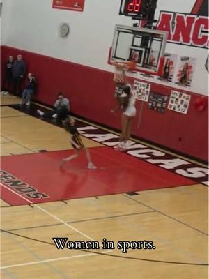 Felt the aura through the screen. 😤 #NGWSD #NGWSD2025 #nationalgirlsandwomeninsportsday #sports #basketball #basketballtiktok #volleyball 