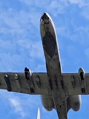 An A-10C Thunderbolt II pilot performs a private air show for an excited couple on the ground. #a10 #freedom #usa #thunderbolt #warthog #usaf #fighterjet #brrt #america Tripp-n-4-Treasures