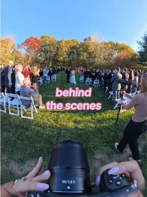 In case you’re wondering what goes through a wedding photographer’s head during moments like this 🤩📸💍 #behindthescenes #wedding #weddingtiktok #weddingphotographer #mainewedding #maineweddingphotographer #photographer #mainecontentcreator 