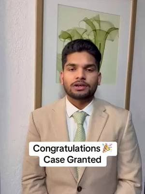 Congratulations 🎉 Case Granted #jaspreetsinghattorney 