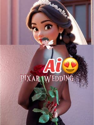 This is SO adorable! 🥹💛#CapCut #pixarwedding #pixarcharacter #pixarfilter #valentinesday2025 