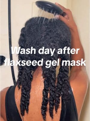 I left the flaxseed gel in for an hour, this weeks product line up was the @SheaMoisture manuka honey hydration shampoo and @tginatural honey miracle hair mask #naturalhairtiktok #type4hair #type4naturalhair #washday #washdayroutine #type4haircare #naturalhaircare #naturalhair #type4naturals #coilyhair 