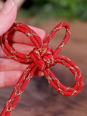 Japanese Omamori knot tutorial! ⛩️ #paracord #knot #knottutorial #knottying #japan #japanese #japaneseculture #omamori