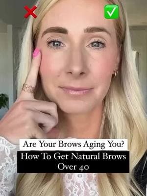 ‼️This will change how you think about makeup as you age👇🏼👇🏼 BUT FIRST…SAVE THIS for later ✨In my 20’s and even 30’s dramatic eyebrows, heavier makeup and eyeliner were my jam. I loved experimenting with makeup and still do, but as we age going more natural can give a more youthful appearance  Here’s how I have changed doing my brows as I’ve aged⬇️ 1️⃣ using a lighter color vs a darker color to fill in my brows. This makes the eye area ( where many of us are hooding) look less heavy and open.  2️⃣Only filling in the areas I am more sparse instead of lining the eyebrow as one big line.Marking from side of the nose upwards for where the brow starts, angling outwards from edge of nose for arch and keeping the tail no longer than edge of the eye creates a lifted brow.  3️⃣Keeping my tail of the brow in line with the edge of my eye. Pulling it down too far can make the eye look droopy and heavy. 4️⃣Using a wax to lift and shape the brow after filling it in gives a lifted look 5️⃣using a highlighter or concealer to brighten just under the arch of the brow gives a lift. As we age, a lot of us are losing our arch, so putting a little brightness there gives the illusion of a lift. Would you try these tips? FOLLOW & SAVE THIS if you ound it helpful!!🙏🏻🩷 Products used: @benefitcosmetics brow wax @kosas brow pop in taupe ‼️Comment BROWS to get links to all of my favorite brow products #maturebeauty #makeupformatureskin #makeupafter50 #womenover40 #maturemakeuptips #naturalbrow #maturemakeup #olderwomen #hoodedeyes #dosanddonts #womenover50 #over40 #beautyover40 #makeupover50 #makeupover40 #agingredefined #agingbackwards #middleagedwoman #agingbeautifully #over40andfabulous #over40women