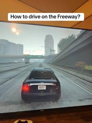 Don’t just sit in that far left lane get in and get out #PassingLane #Freeway #DriversEd #GTA #GTAClips #GrandtheftAuto5 #DrivingInstructor #MRRoadReady #tiktokpartner 