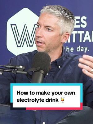 How to make your own electrolyte drink 🍹  Dr. Michael Breus (@Sleep Doctor | Ep 220  #HomemadeElectrolyte#DIYHydration#ElectrolyteDrink#Creatine#CreatineTips#CreatineDosage#NaturalHydration#SportsNutrition#HydrationHacks#HealthyHydration#DIYHealth#DrMichaelBreus#JamesWhittaker#WinTheDayPodcast 