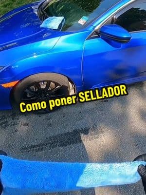 Replying to @Eduardo R Como aplicar dellador en la pintura del auto #beadmaker #pns #paintprotection #paintsealant #selladordepintura #alex360details #carcare #detalladoautomotriz 