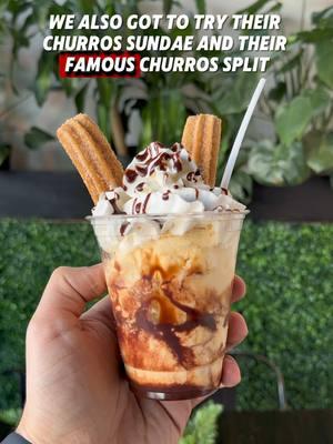 You are going to love the Churros at this family owned an operated place 🇲🇽😋 They have churro sundaes, splits, milkshakes, and so much more. 🤤 We also got to try their delicious crepes❤️ #CFG #ChicagoFoodGuide #ChicagoSuburbs #Sweets #Churros #Icecream #Milkshakes #Love #FamilyOwned #SmallBusiness #Chicago