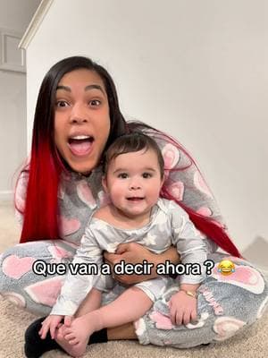 Ahí está ! Para que no digan que solo puse el vientre 😂😂😂 #cutebabies #babygirl #bebes 