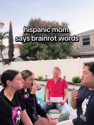 had to beg her to do this #brainrot #brainrotcore #hispanicmom #viralvideo #parents #parentsoftiktok  