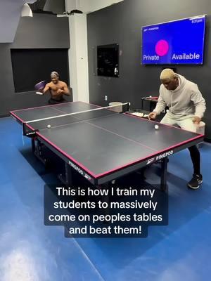 Can you beat him? #doyouknowwhoiam #youcantbeatme #pickleballpro #pingpongtraining #tabletennis@Tim Cudjoe - Ping Pong 