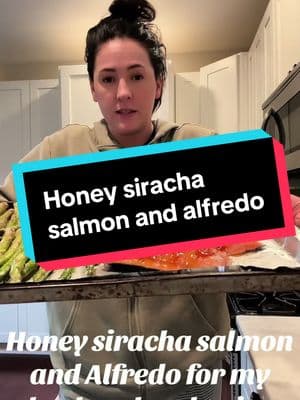 Cooking is my love language ❤️ #DinnerIdeas #dinner #cooking #cookingvideos #alfredo #salmon #asparagus #healthy #healthyrecipes #healthymeals #vegetarian #vegetarianrecipe #momlife #mom #twinmom #momtok #lovelanguage #homemade 