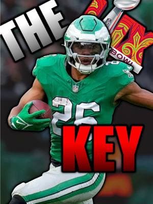 Saquon is the KEY to the Eagles winning the Super Bowl! #saquonbarkley #saquon #philadelphiaeagles #eagles #SuperBowl #superbowllix #nflsuperbowl #eaglesvschiefs #chiefsvseagles #superbowl59 