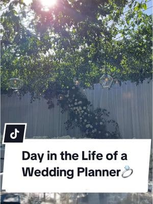 Another day in the life of a wedding planner!  #weddingplanner #weddingbts #bts #weddingday #dayinmylife 