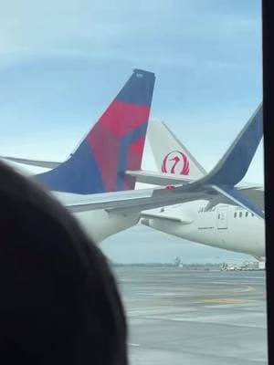 A Japan Airlines B787 collided with a parked Delta Airlines B737 at Seattle-Tacoma International Airport earlier today. No injuries reported. Key Details: - Incident occurred at 10:17 AM PT on taxi line near S Concourse. - JAL aircraft struck the tail of Delta Flight 1921 (Boeing 737) bound for Puerto Vallarta, Mexico. - 142 Delta passengers safely deplaned; minimal airport disruption. - Investigation underway by airlines and authorities. #speedbirdhd #aircraftcollision #japanairlines #deltaairlines #b787 #b737 #seattle #seatac #seatacairport #boeing #boeing787 #boeing737