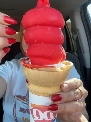 🍒 Cherry Dipped @Dairy Queen Ice Cream! 🍦 OMG guys! I’m OBSESSED!!  Beautiful @yonnas.yums made me do it!! 😍 go show her tons of love ❤️ #icecream #cone #icecreamcone #dairyqueen #cherrydippedcone #mukbang #mukbangeatingshow #mukbangasmr #eating #eatwithme #eatingsounds #eatingvideo #eatingasmr #asmr #asmrsounds #asmrmukbang #asmrvideo #dessert #sweet #cherry #creatorsearchinsights #fyp #fypシ #for #foryoupage #crunchy #crunchyasmr #crunchysounds #hungry #letseat 