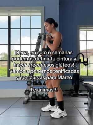 Comienza YA en el L!nk de mi b!o🔗✨ #gym #fitness #motivacion #mancuernas #funcional #hiit #rutinaencasa #entrenarencasa #transformacion #gluteos #masamuscular #cinturafina #tonificar #bajardepeso 