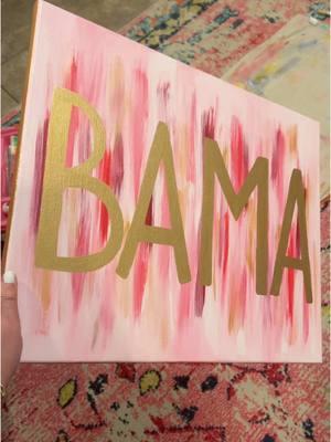 Live love bama paintings! #SmallBusiness #smallbusinessowner #artistoftiktok #artist #painting #paint #painter #paintwithme #canvaspainting #canvas #abstractart #abstractpainting #alabama #bama #univofalabama #rolltide #rtr #bamarush #dormart #dormdecor #decor #college #fyp #trending #preppy #preppyaesthetic #preppyart #tuscaloosa #art #acrylic #acrylicpainting #acrylicpaint #DIY #diyproject #gold #goldpaint #color #colorfulstyle #colorfuldecor #brightart #colorfulart #collegedecor #metallic 