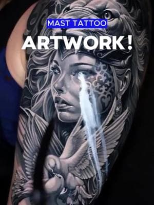 COVERUP TATTOO ,by@ozancolakoglutattoo. #masttattoo#Archer ultra#tattoomachine#tattooartist#tattoolover#fyp#dragonhawk#tattoocartridge#tattooideas#tattoowork