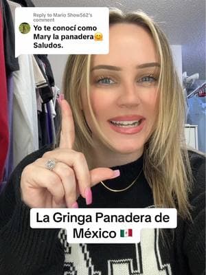 Replying to @Mario Show562 La Gringa Panadera soy yo 🙈🙊♥️ @Estrella TV #tiktokpartner #CasaTikTok #casatok #fyp #foryoupage #foryourpage #foryou #parati #paratii #paratioficial #gringa #gringacanta #gringahablaespañol #guera #loca #rancho #ranchera #paratiii #hola #feliz #maryfredette #cantante #cantar #corridostumbados #corridos #corrido #corridoschingones #corridosvip #corridos_bandamx #tengotalentomuchotalento 