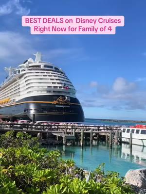 Right now, some of the BEST deals on Disney Cruises are available—including an exclusive Disney+ subscriber discount that ends February 16! 🎉 Don't wait! Pricing and availability can change at any time until you’ve placed a deposit to lock it in. ✅ Flexible payment plans ✅ Unbeatable discounts & promos ✅ Expert planning & DCL insider tips Set sail on a magical Disney Cruise for less—but only if you act fast! 🚨 Form in bio to start planning before these deals disappear!  #disneycruise #disneycruiseline #dcldeals #cruisedeals #familyvacation #disneytravel #castawaycay #lighthousepoint #lookoutcay #dcl #disneywish #disneytreasure #disneyfantasy #disneydream #disneymagic #disneydestiny #thoughtfultravelers 