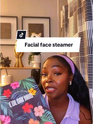 A Facial Girly MUST HAVE 😩🥰 #steamer #facesteamer #SelfCare #tiktokshopfacesteamer 