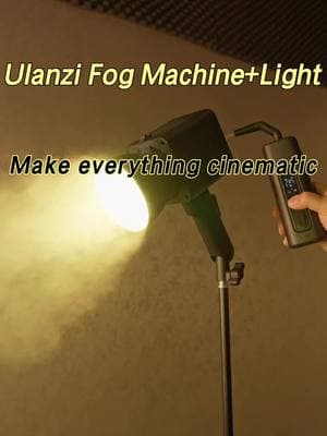 Make everything cinematic with Ulanzi fog machine and COB light. #ulanzi #ulanzifm01 #ulanzifogmachine #fogmachine #creativeeffects #creatortools #cinematicvideo #ulanzi100w #litwithulanzi #ulanzilight #videolight