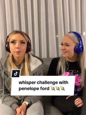 Found this one in my drafts. Throw back to @Penelope Ford and I doing the Whisper Challenge. Special voice actor @thekipsabian 🤓🪐 #whisperchallenge #bffs #besties #fyp #funnyvideo #prowrestling #girlies #thebunny #aew 